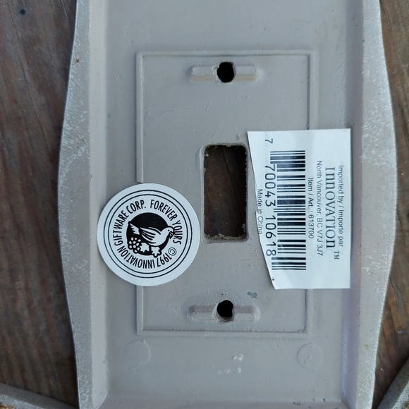Vintage * 1997 Innovation Giftware 3 Dove Switchplates - Picture 2 of 3